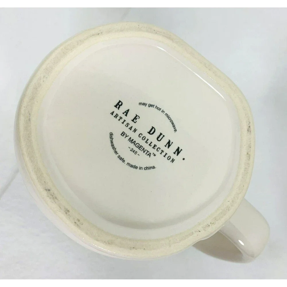 Rae Dunn Good Things to Come Coffee Mug White LL Artisan Collection by Magenta - Picture 6 of 13